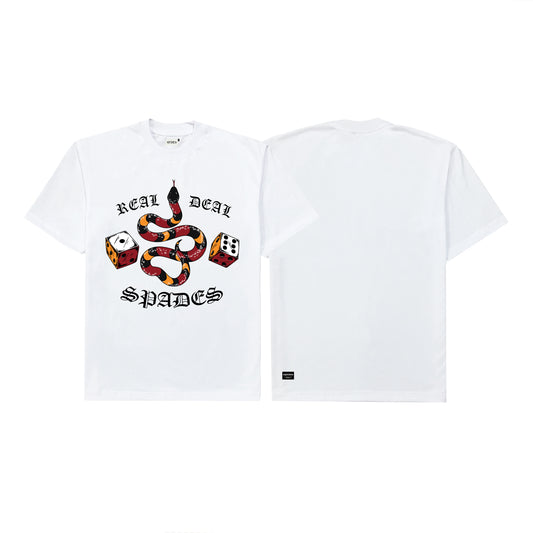 Spades Real Deal White T-shirt