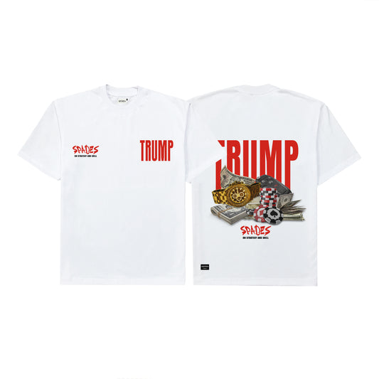 Spades Trump Boxy T-shirt White