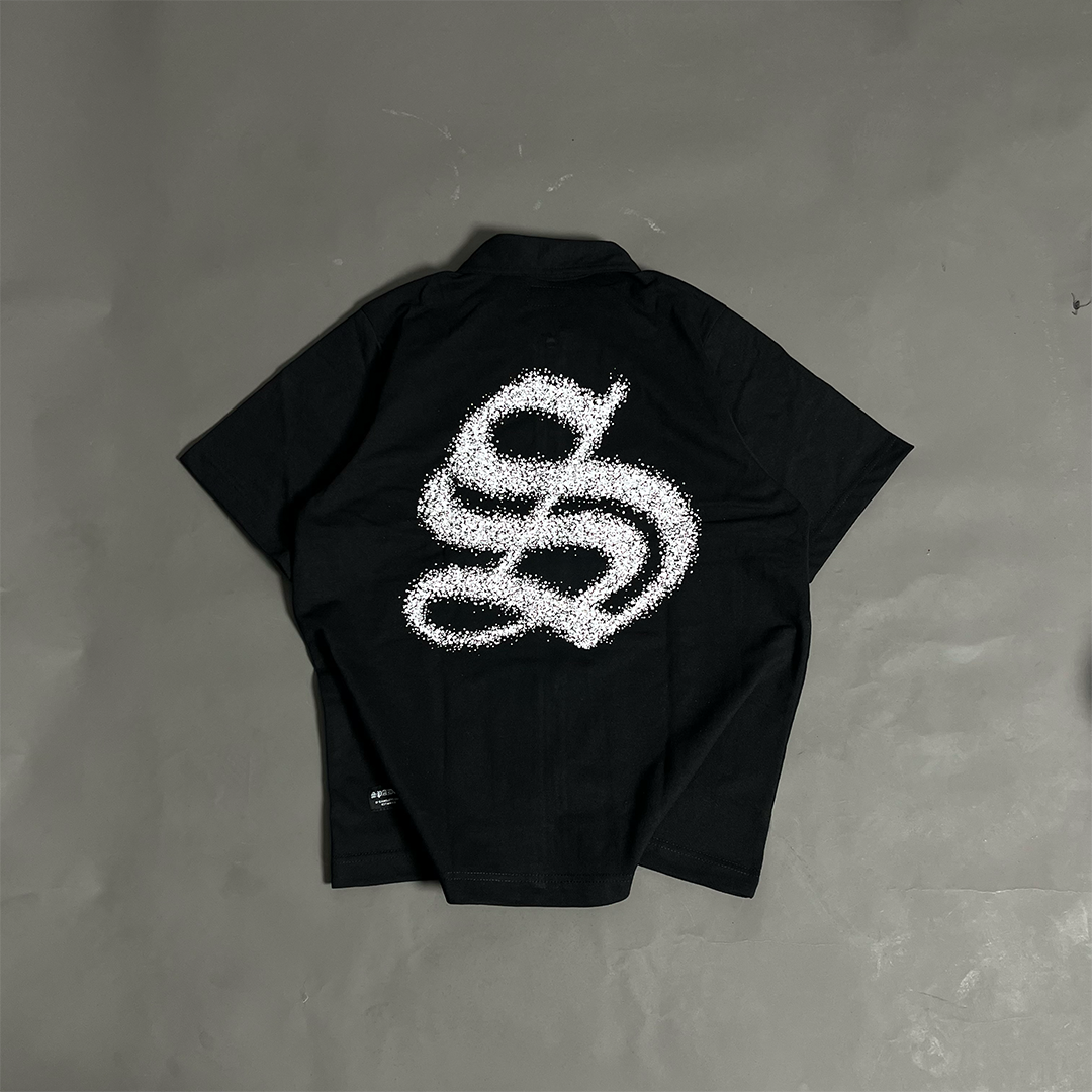 Spades Shadow Serpent Box Tee Polo Pique