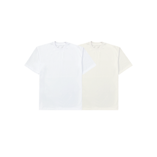 Spades Plain Oversized - White, Off White,