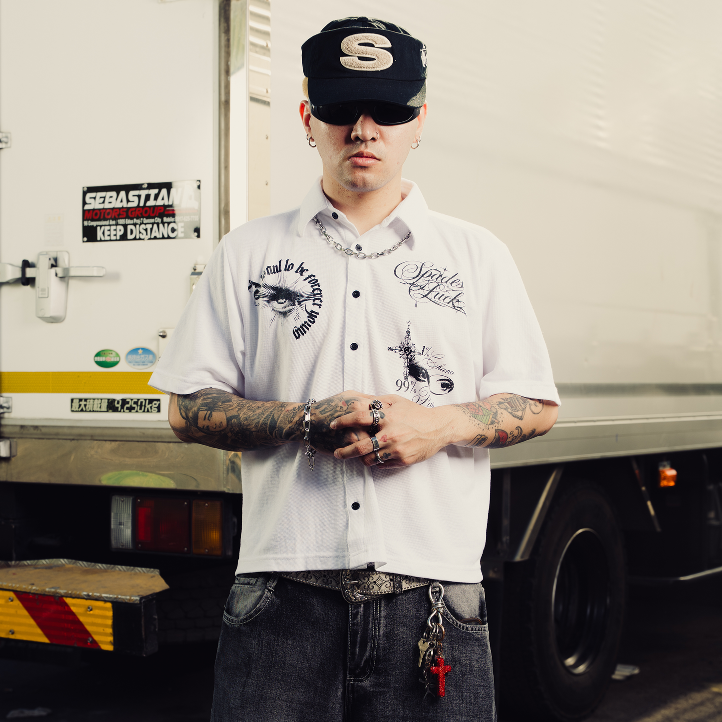 Spades Doctrine Boxy Crop Polo SPADES