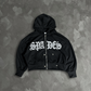 Spades Glitter Throne Boxy Hoodie