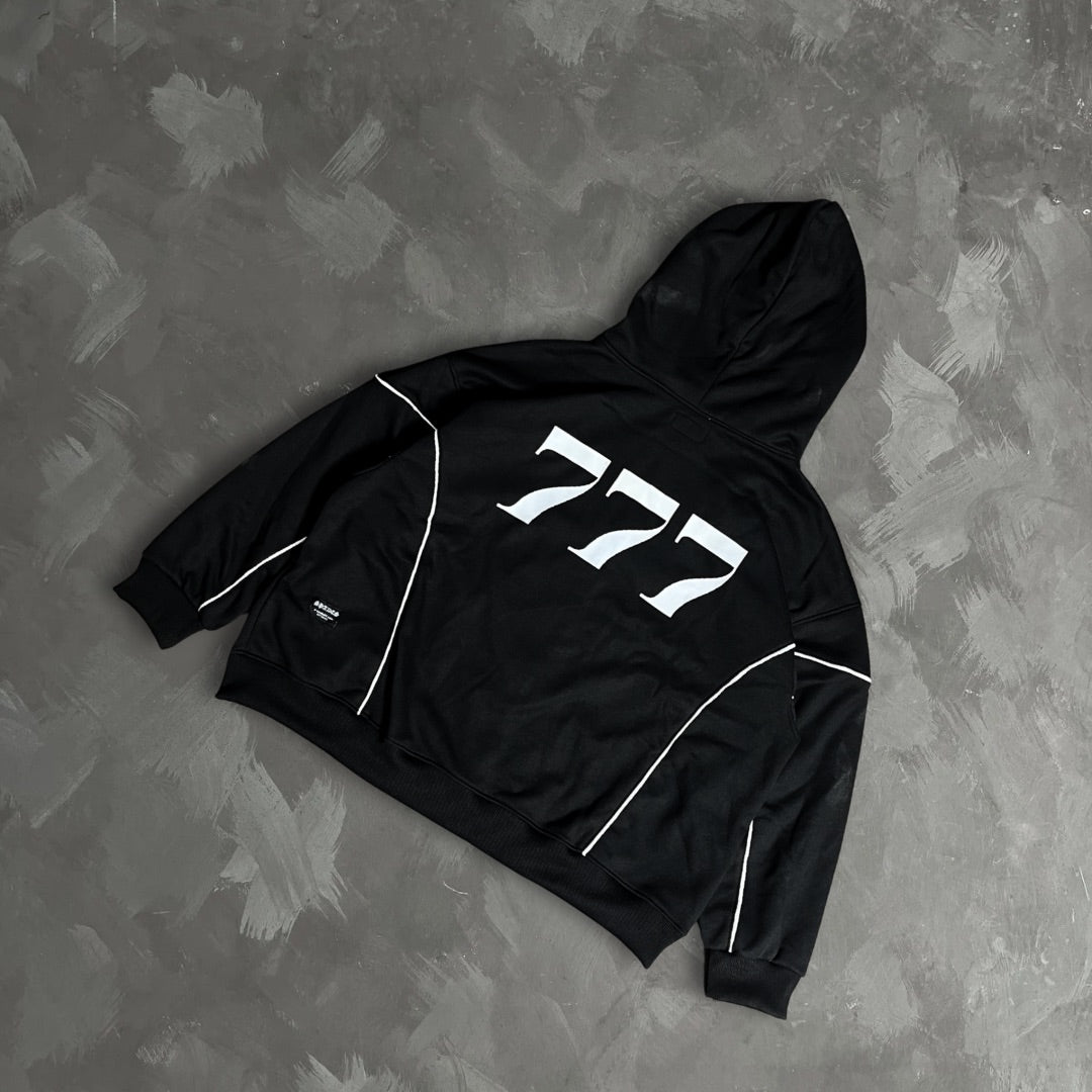 Spades Triple Lucky Boxy Crop Hoodie