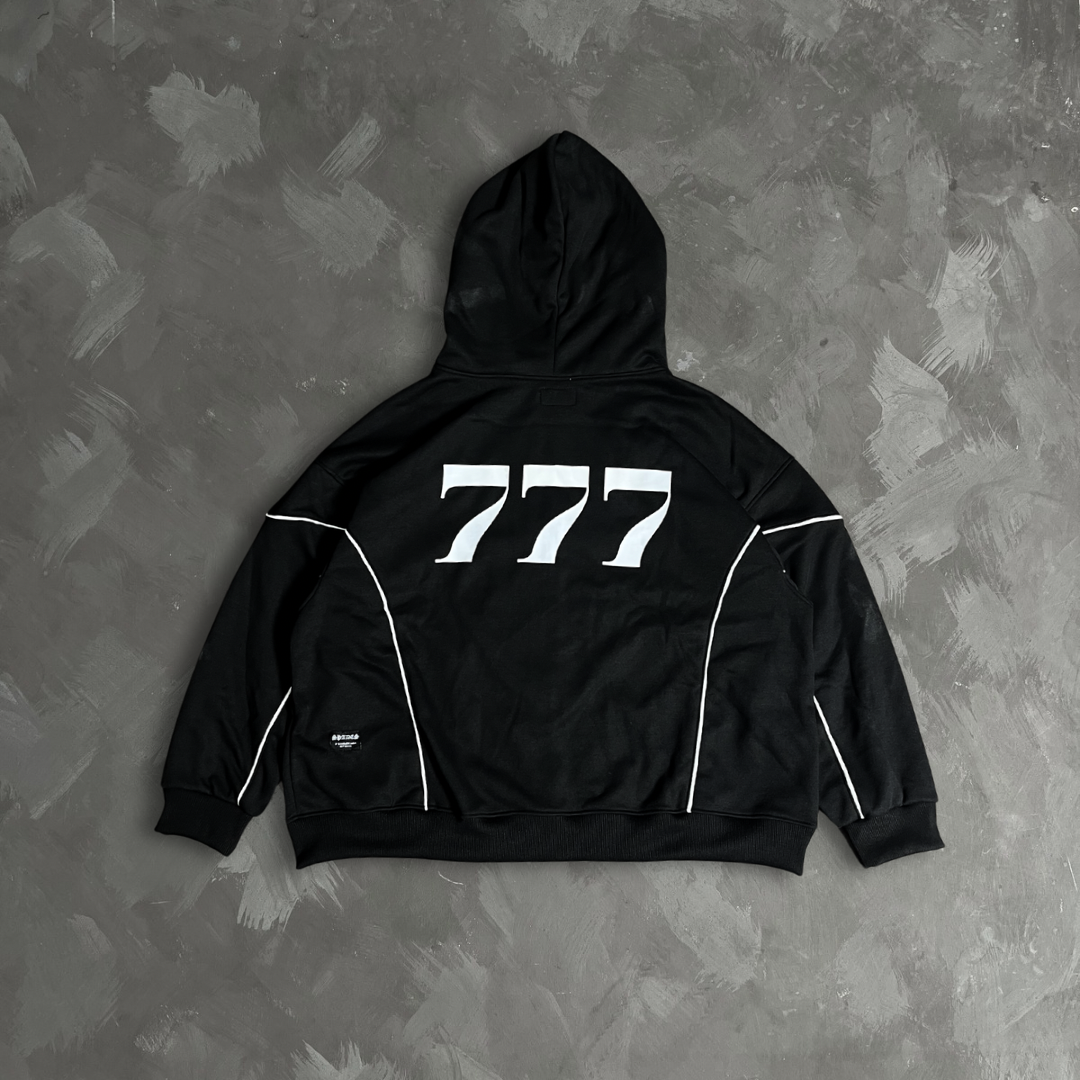Spades Triple Lucky Boxy Crop Hoodie
