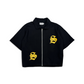 Spades Golden S Full Zip Polo Boxy Crop