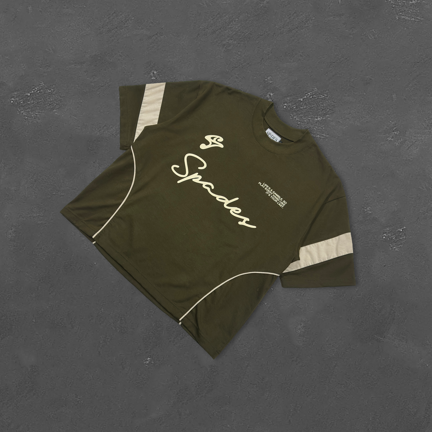 Spades The Mantra Boxy Crop Tee