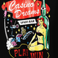 Spades Casino Dreams Black in Box Tee