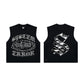 Spades Shattered System Boxy Crop Tee Sleeveless SPADES