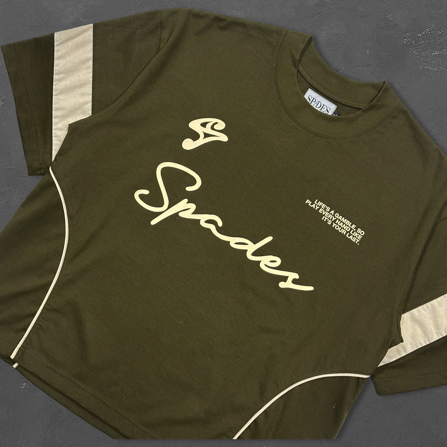 Spades The Mantra Boxy Crop Tee