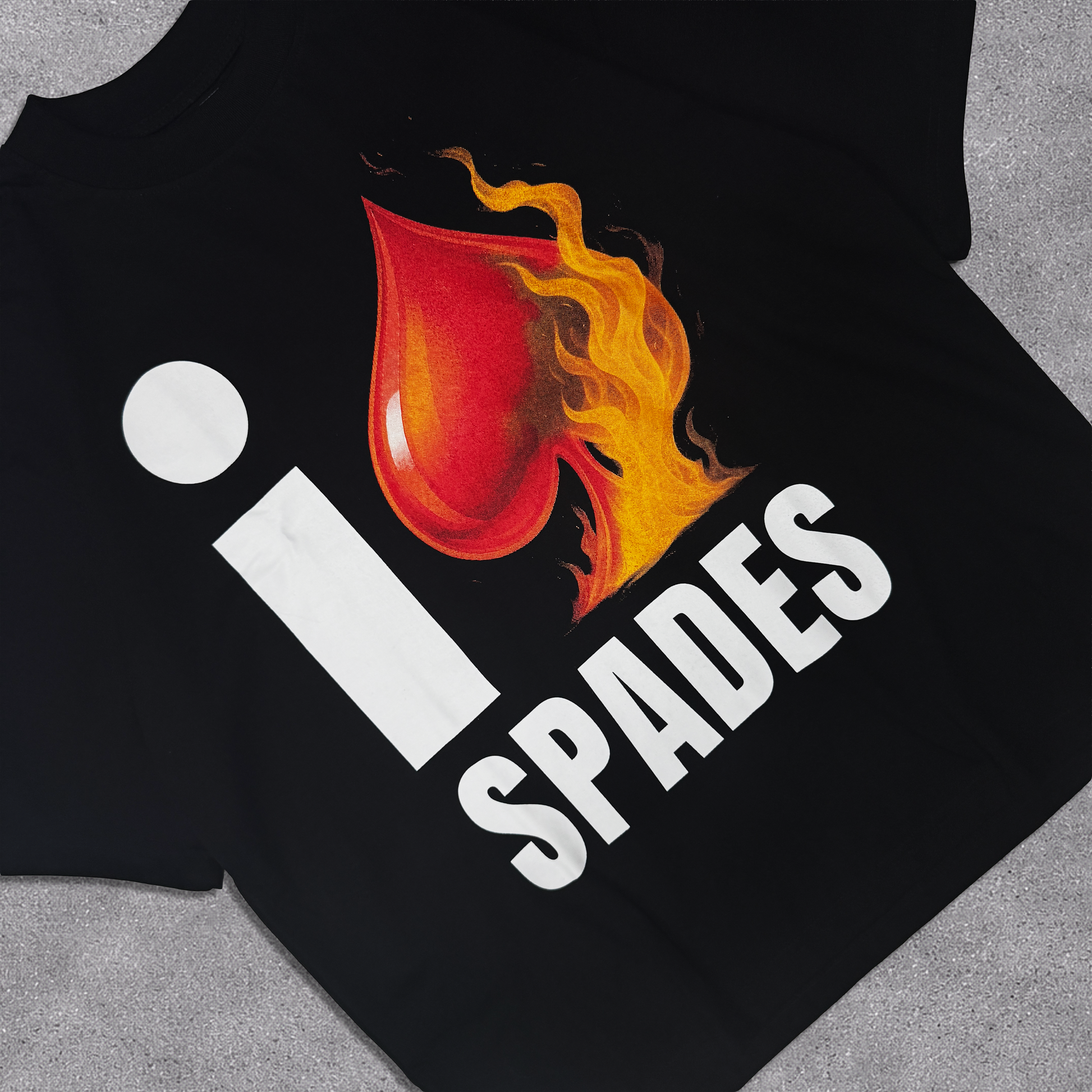 Spades Flaming Love Box Tee SPADES