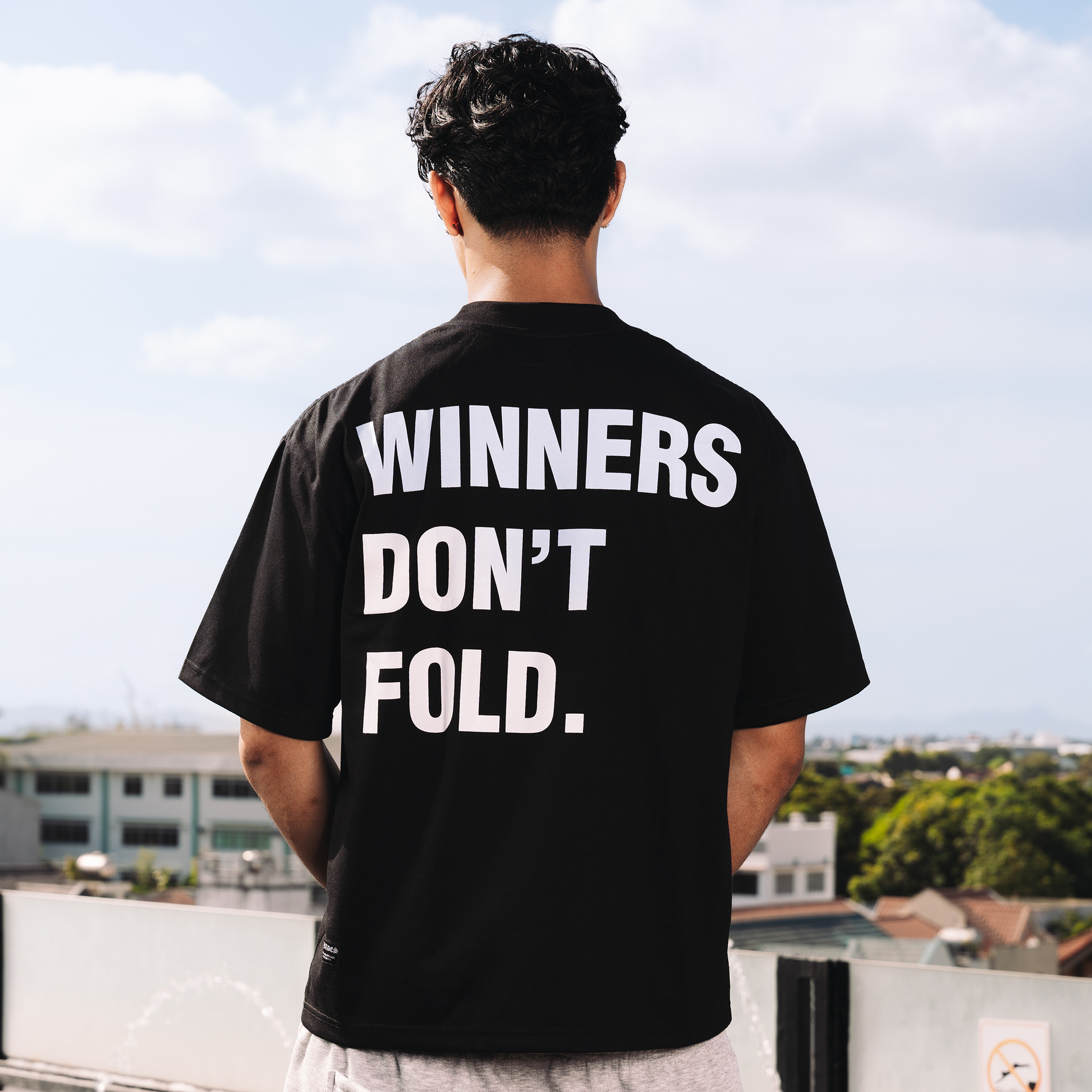 Spades No-Fold Policy Box Tee SPADES