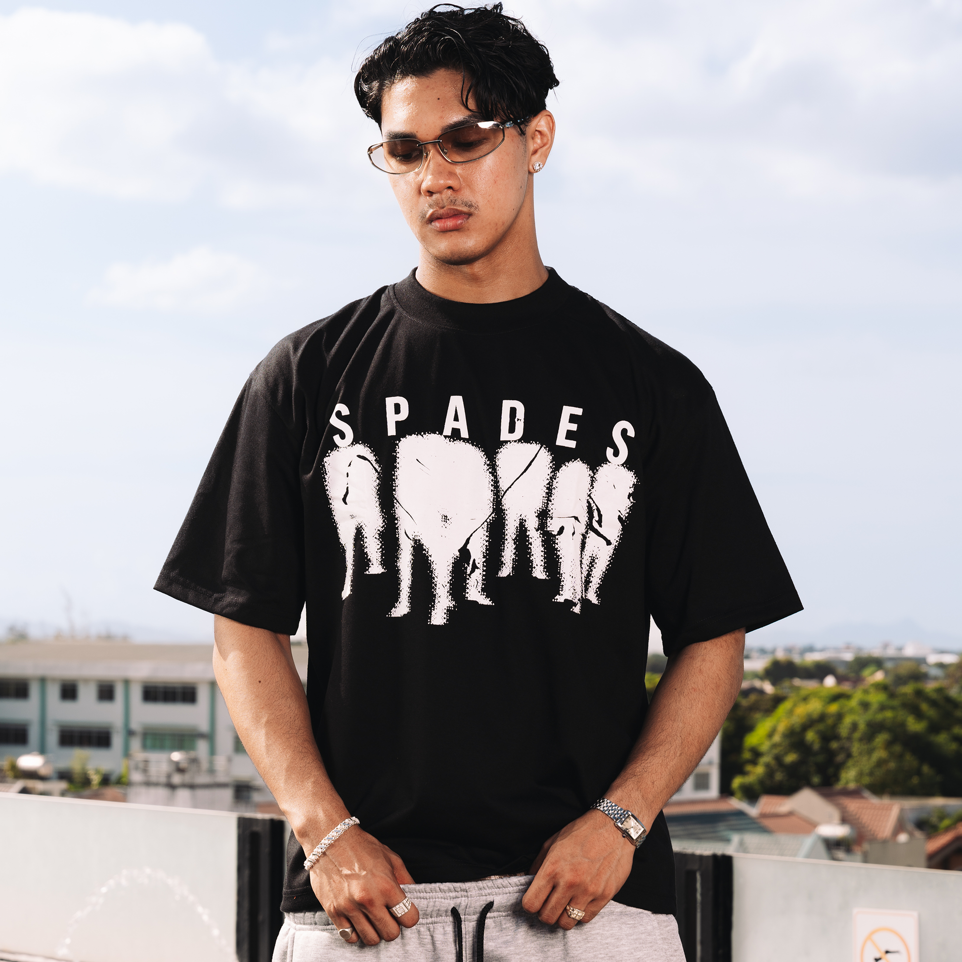 Spades No-Fold Policy Box Tee SPADES