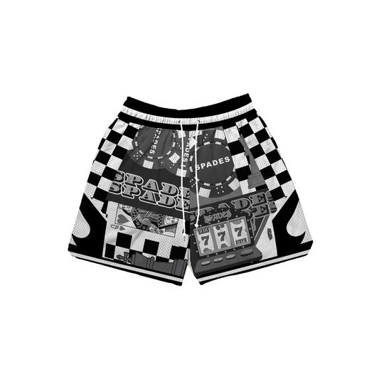 Spades  Risky Roll  Semi Step Mesh Shorts