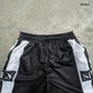 Off The Grid Black Mesh Shorts