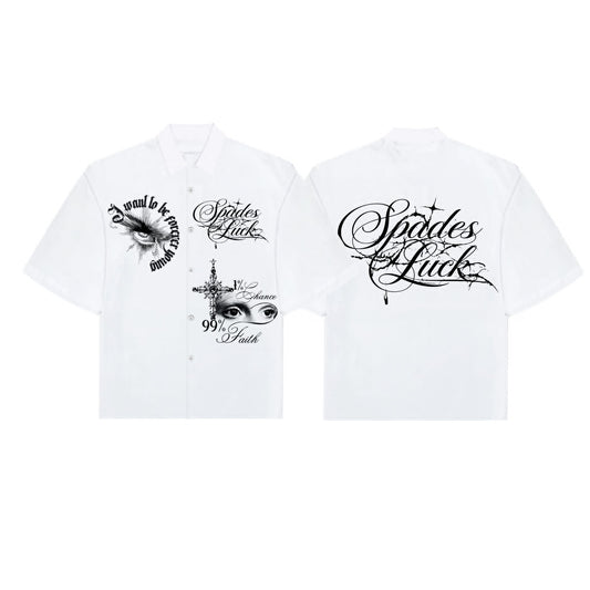 Spades Doctrine Boxy Crop Polo