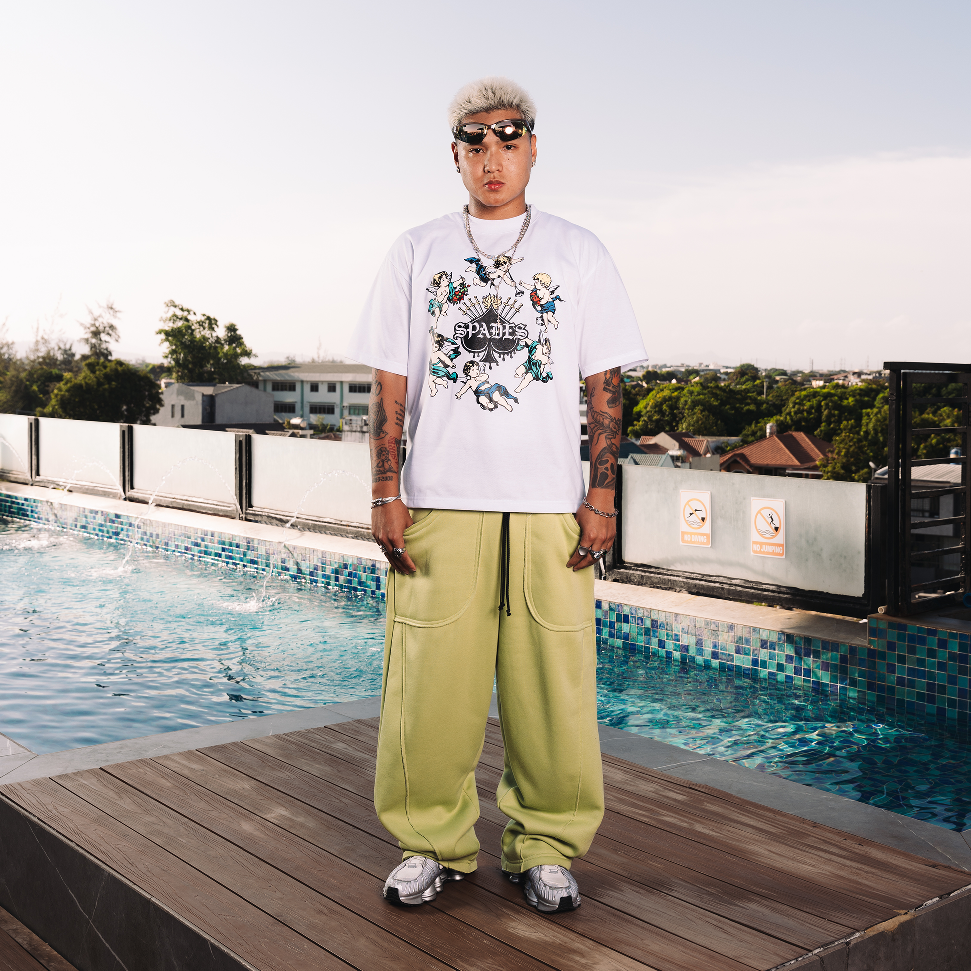 Spades Divine Stakes Box Tee SPADES
