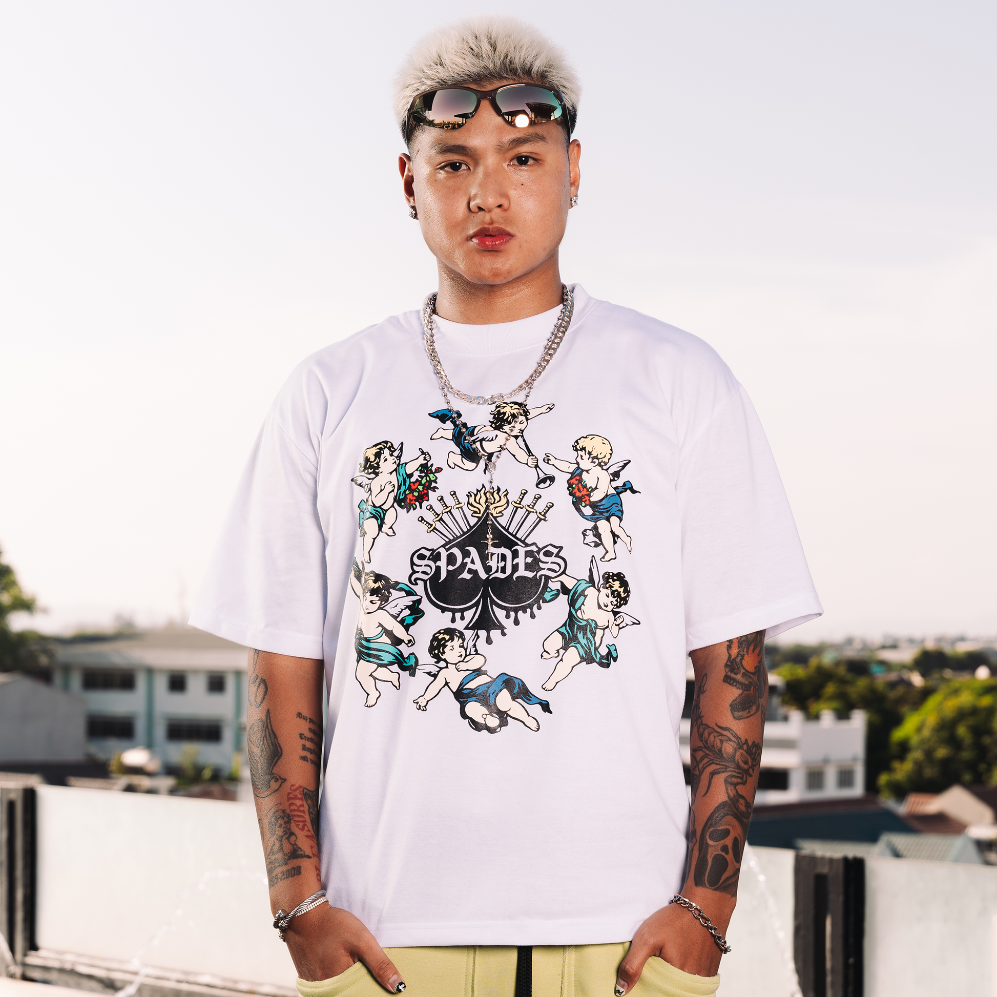 Spades Divine Stakes Box Tee SPADES