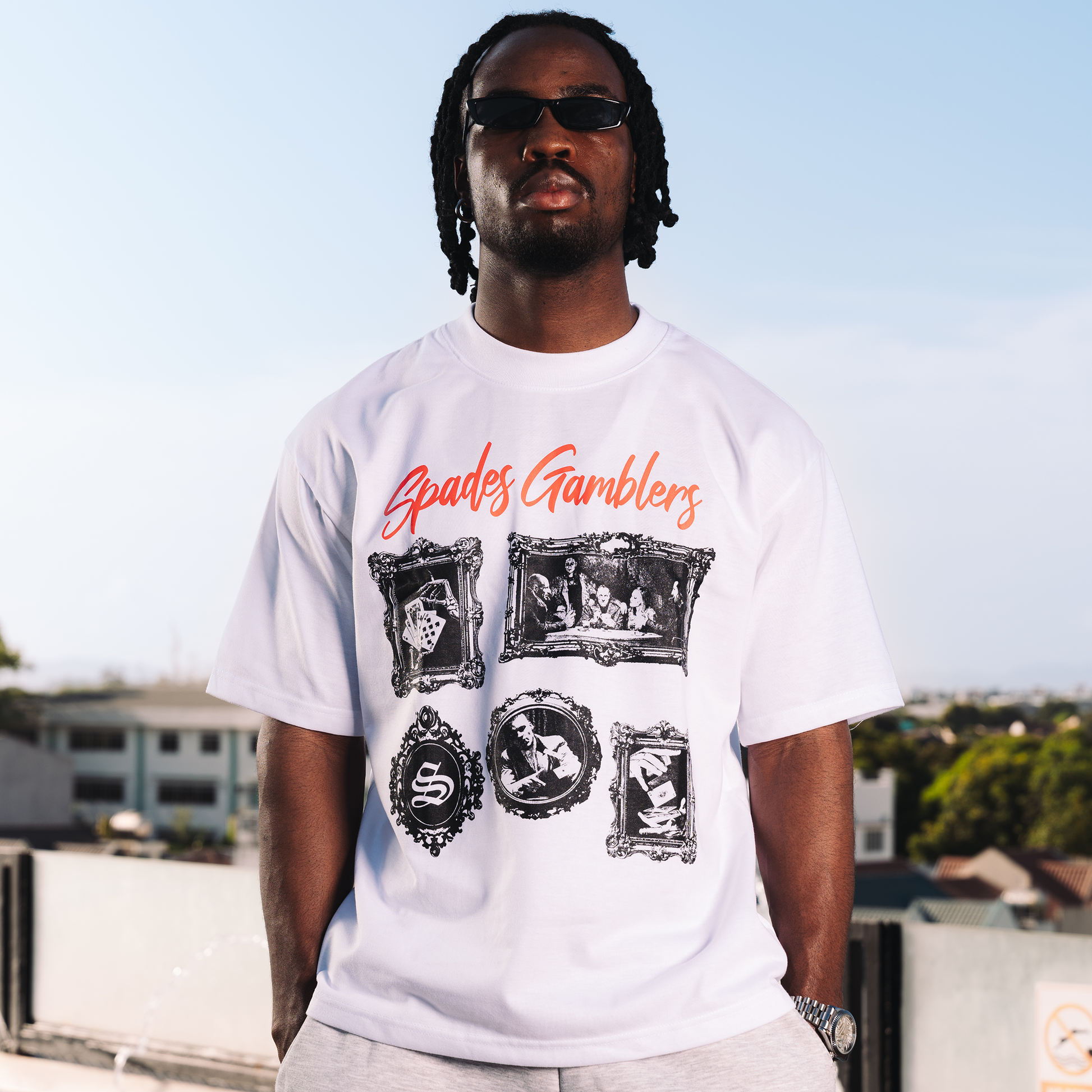 Spades The Hall of Luck Box Tee SPADES