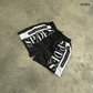 Black Line Hustle Mesh Shorts