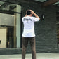 Spades Sky God Boxy Tee White