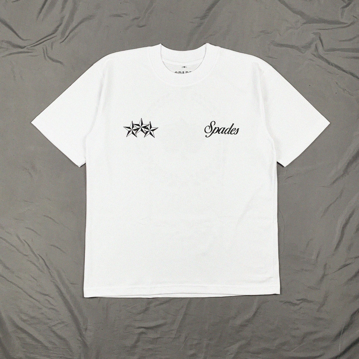 Spades Above All White