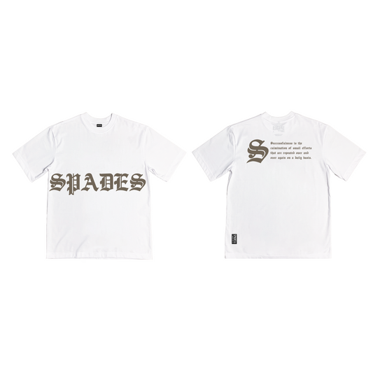 English Town S Tee White