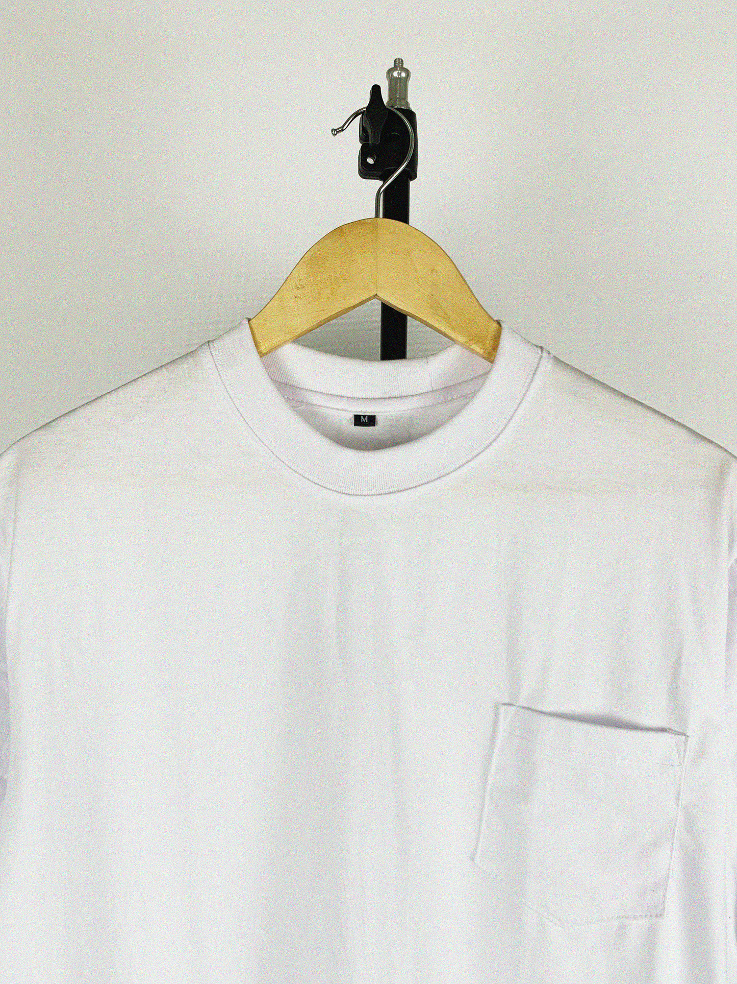 White Oversized Pocket Tee