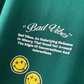 Spades Bad Vibes Bayberry Green T-shirt